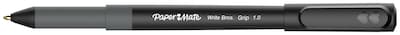 Paper Mate Write Bros. Grip Ballpoint Pen, Medium Point, Black Ink, Dozen (8807987)