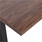 Union & Scale™ Essentials 55"W Electric Rectangular Adjustable Standing Desk, Espresso (UN56207)