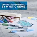 Sharpie Mystic Gems Permanent Markers, Fine Tip, Assorted, 24/Pack (2136727)