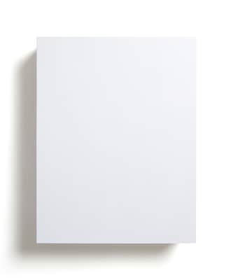 Quill Brand® 110 lb. Card Stock Paper, 8.5 x 11, White, 250 Sheets/Pack (49701)