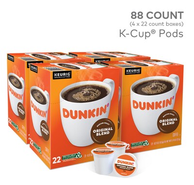 Dunkin Donuts K-Cups Original Blend 96 Count