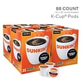 Dunkin Midnight, Keurig® K-Cup® Pods, Dark Roast Coffee, 88 Count