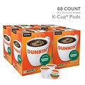 Dunkin Dunkin Decaf Coffee, Keurig® K-Cup® Pods, Medium Roast, 88/Carton (400846)