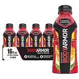 BodyArmor SuperDrink Fruit Punch Sports Drink, 16 Oz. Bottle, 12/Pack (100006-1.4)