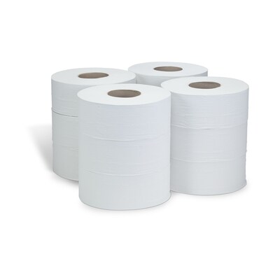 Coastwide Professional™ Recycled Jumbo Toilet Paper, 2-ply, White, 1000 ft./Roll, 12 Rolls/Case (CW2