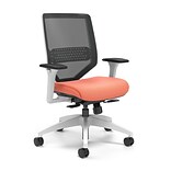 Union & Scale™ Lewis Mesh Back Computer and Desk Chair, Salmon (UN55654-CC)