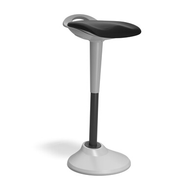 Lewis™ Perch Adjustable Office Stool, Black (UN55660-CC)