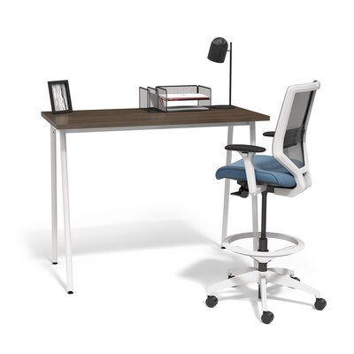 Union & Scale™ Lewis Fabric Task Chair, Carolina (UN55659-CC)