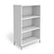 Union & Scale™ Essentials 3 Shelf 45H Laminate Bookcase, White (UN56976)