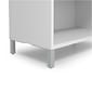 Union & Scale™ Essentials 3 Shelf 45"H Laminate Bookcase, White (UN56976)