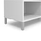 Union & Scale™ Essentials 5 Shelf 31"H Laminate Bookcase, White (UN56978)