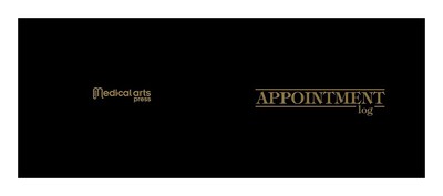 2022 Medical Arts Press® 8 1/2 x 11 2 Column Weekly Appointment Log, Black (3109422)