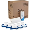 Buy 1 Quill Brand® 2-Ply Kitchen Paper Towels 85 Sheets/Roll, 30/Pack, Get 5 Packs of 75% Ethyl Alcohol Wipes 50/Pack FREE