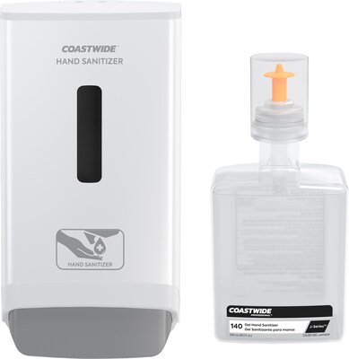 Free Coastwide Professional™ J-Series Hand Sanitizer Dispenser with Coastwide Professional Hand Sanitizer Refill Purchase