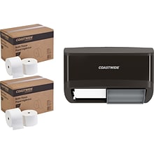Free Coastwide Professional™ J-Series Bath Tissue Dispenser with purchase of 3 Coastwide Professional J-Series Bath Tissue Rolls
