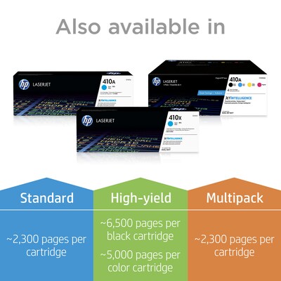 HP 410A Black Standard Yield Toner Cartridge