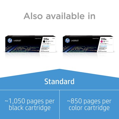 HP 215A Cyan Standard Yield Toner Cartridge (W2311A)