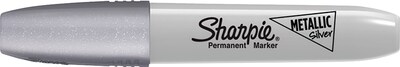  Sharpie Fine Point Permanent Markers, Metallic Silver :  Sharpie Fine Point Pens Metallic : Office Products