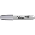 Sharpie Permanent Markers, Chisel Tip, Silver Metallic, 12/Pack (2089638)