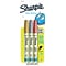 Sharpie Water-Based Paint Markers, Extra Fine Tip, Assorted Metallic, 3/Pack (1783278)