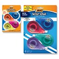 BIC Wite-Out EZ Correct Correction Tape, White, 4/Pack (50589)
