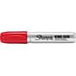 Sharpie King Size Permanent Marker, Chisel Tip, Red, Dozen (15002)