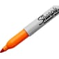 Sharpie Neon Permanent Marker, Fine Tip, Neon Orange (1860446)