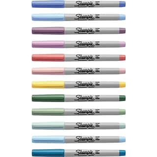 Sharpie Fine Point Permanent Markers, Assorted Metallic - 4 pack