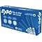 Expo Vis-à-Vis Wet Erase Markers, Fine Point, Blue, 12/Pack (16003)