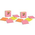 Post-it® Super Sticky Notes in Miami Collection, 2 Packs