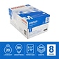 Staples Multiuse Copy Paper, 8.5" x 11", 20 lbs., 94 Brightness, 500 Sheets/Ream, 8 Reams/Carton (26860-CC)