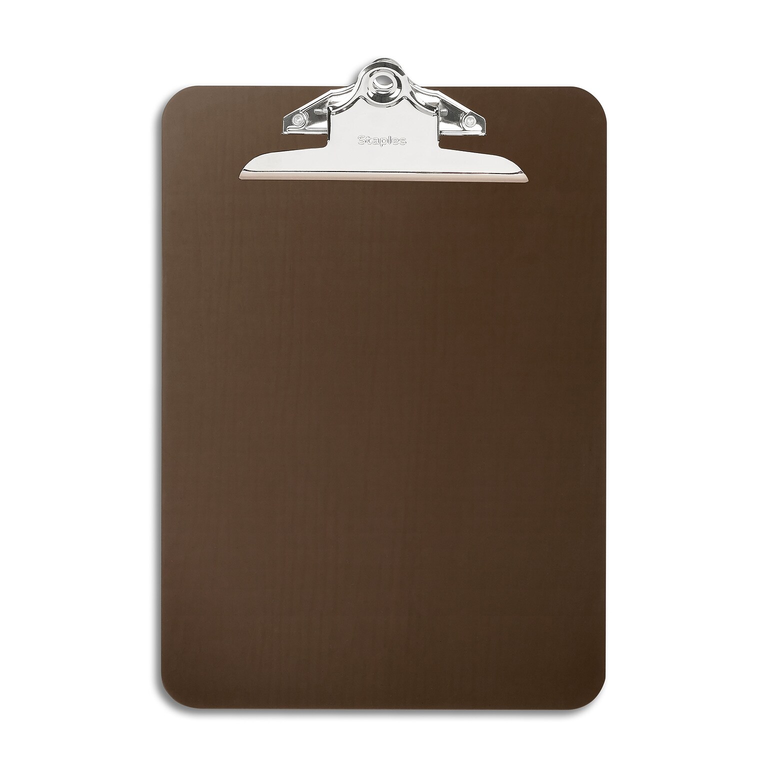 Staples Plastic Clipboard, Letter Size, Smoke, 12/Carton (11069CT)