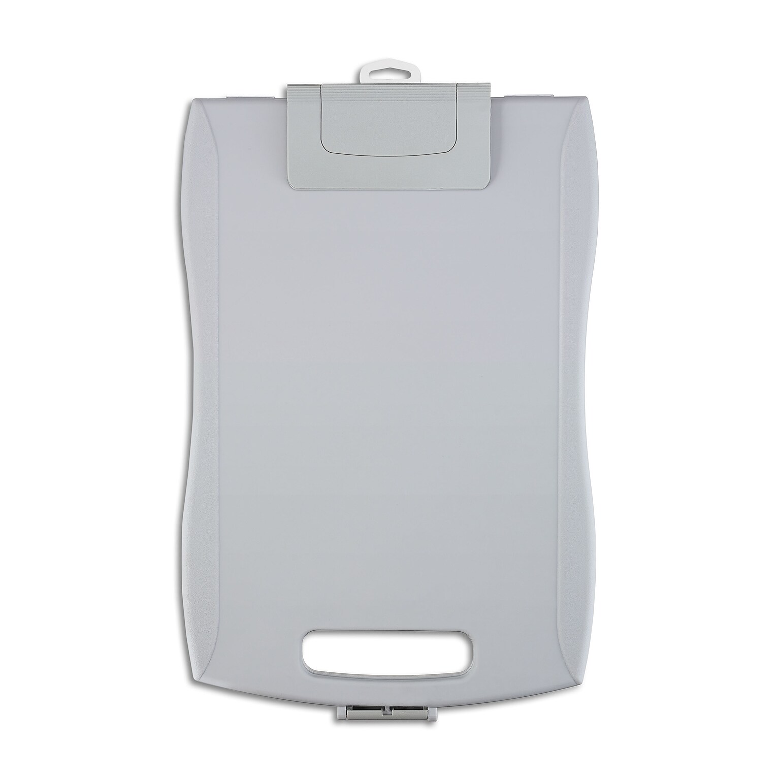 Staples® Plastic Storage Clipboard, Letter Size, 10.5 x 16, Gray (44848)