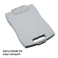 Staples® Plastic Storage Clipboard, Letter Size, 10.5" x 16", Gray (44848)