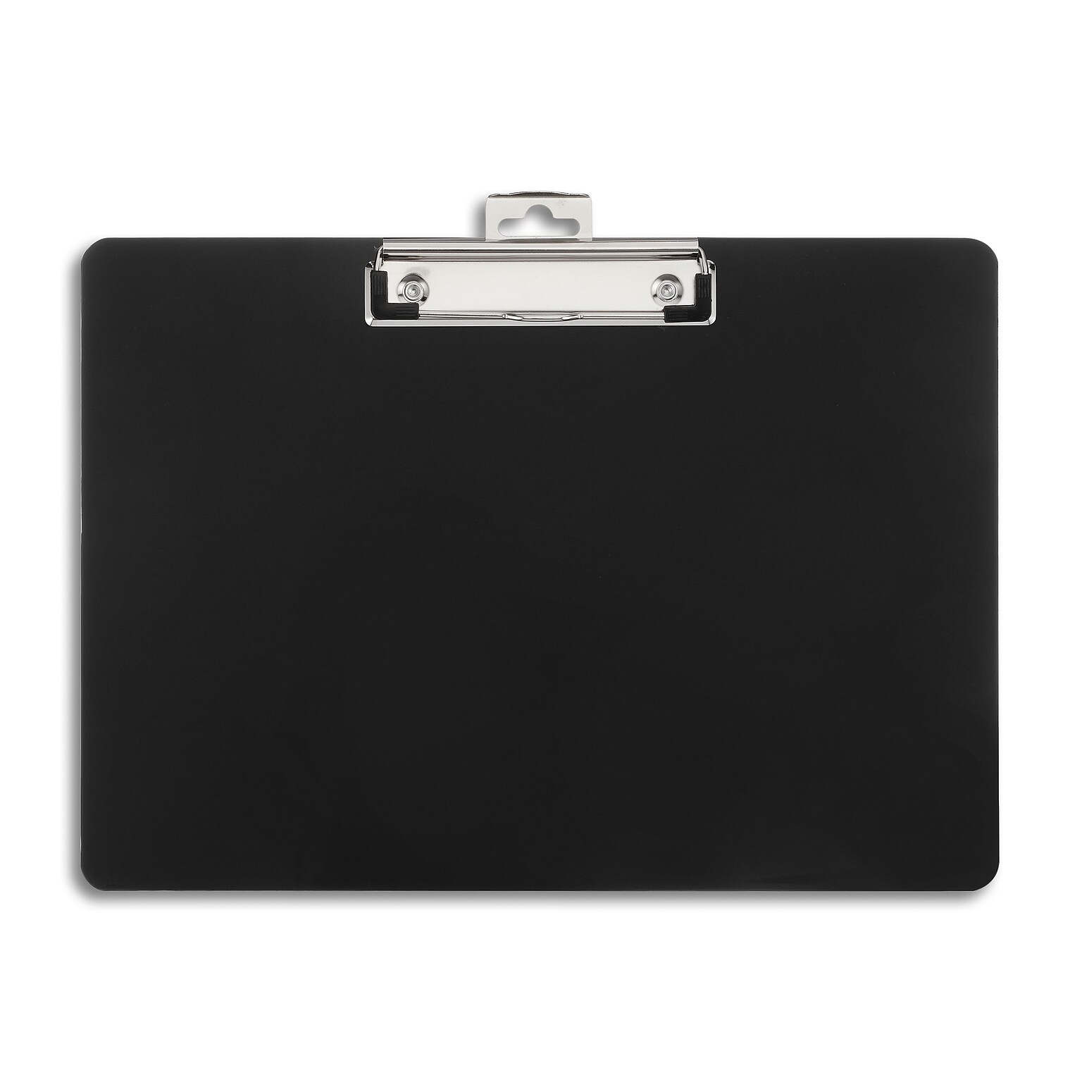 Plastic Landscape Clipboard, Letter Size, Black (28526)