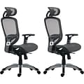 Buy 1 Get 1 FREE FlexFit™ Hyken Mesh Task Chair, Charcoal Gray