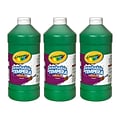 Crayola Artista Ii Liquid Tempera Paint Green 32 Oz. [Pack Of 3] (3PK-54-3132-044)