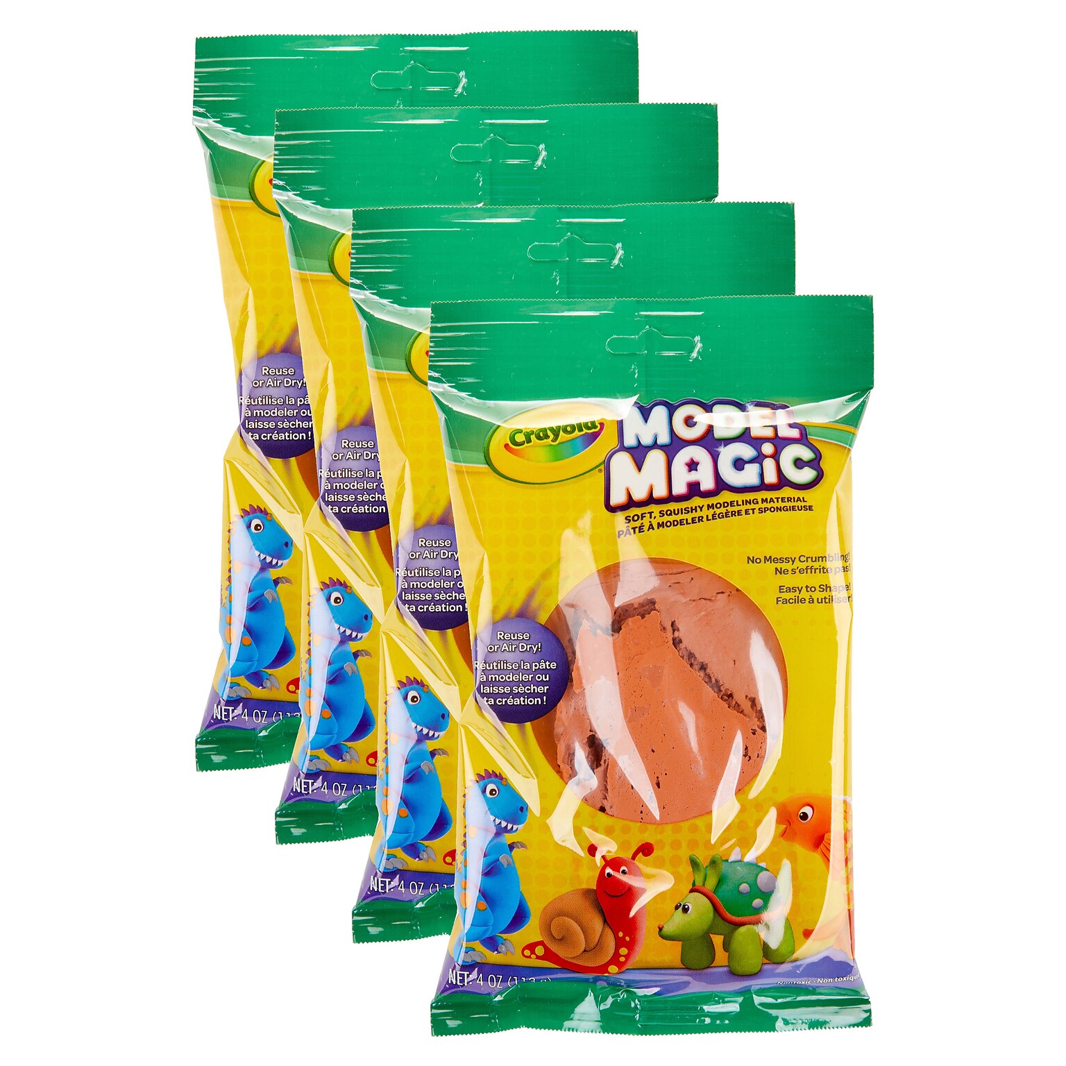 Crayola Model Magic Terra Cotta 4 Oz. Each [Pack Of 4] (4PK-57-4464)