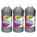 Crayola Artista Ii Liquid Tempera Paint Black 32 Oz. [Pack Of 3] (3PK-54-3132-051)