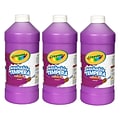 Crayola Artista Ii Liquid Tempera Paint Violet 32 Oz. [Pack Of 3] (3PK-54-3132-040)