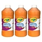 Crayola Artista Ii Liquid Tempera Paint Orange 32 Oz. [Pack Of 3] (3PK-54-3132-036)