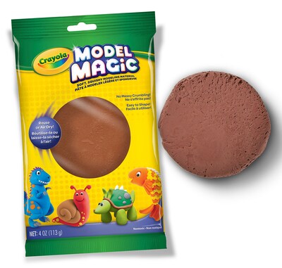 Crayola Model Magic Earth Tone 4 Oz. Each [Pack Of 4] (4PK-57-4459)