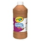 Crayola Artista Ii Liquid Tempera Paint Brown 32 Oz. [Pack Of 3] (3PK-54-3132-007)