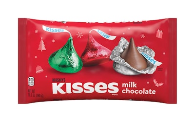 GIFT OF THE WEEK: Holiday Hersheys Milk Chocolate Kisses 10.1 oz. Bag