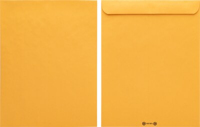 Quill Brand #15 1/2 Catalog Envelope, 12 x 15 1/2, Kraft, 250/Box (94758)
