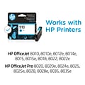 HP 910 Cyan Standard Yield Ink Cartridge (3YL58AN#140), print up to 315 pages