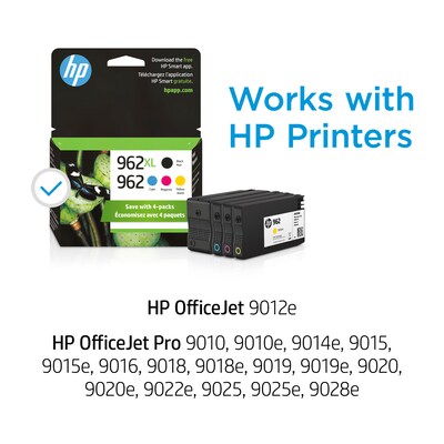 Hp Printer Uses 962 Ink Cartridges