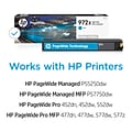 HP 972X Cyan High Yield Ink Cartridge (L0R98AN), print up to 7000 pages