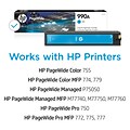 HP 990A Cyan Standard Yield Ink Cartridge (M0J73AN)