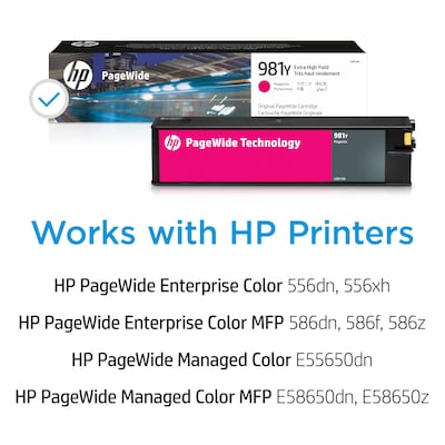 HP 981Y Magenta Extra High Yield Ink Cartridge (L0R14A)